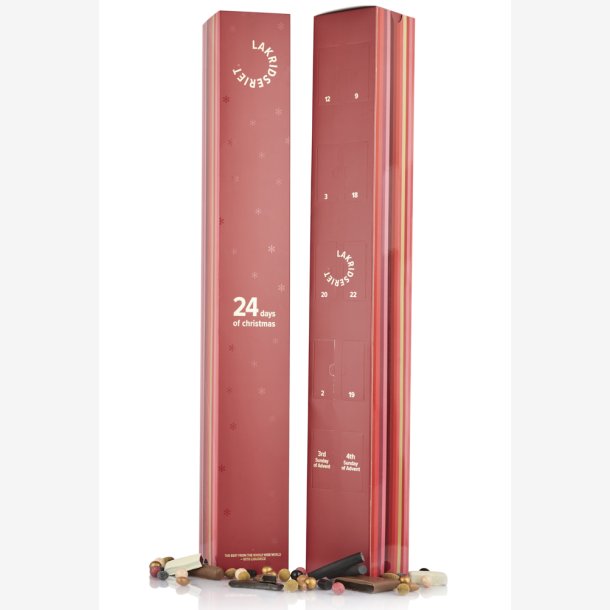 rets ultimative lakrids julekalender fra Lakridseriet (1 meter)