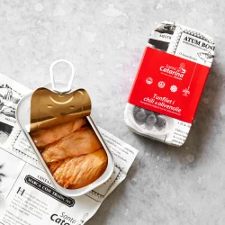 Tunfilet i mild chili og olivenolie