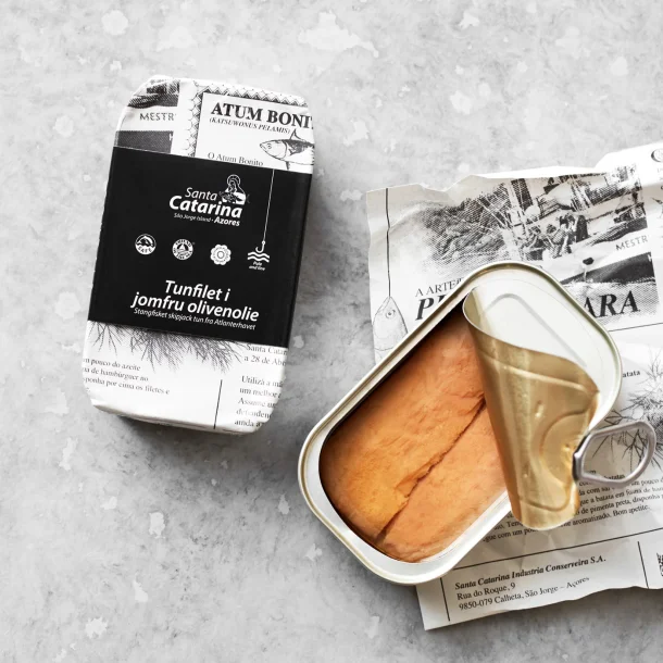 Tunfilet i jomfru olivenolie