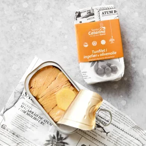 Tunfilet i ingefr og olivenolie