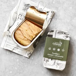 Tunfilet i timian og olivenolie 