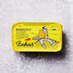 Makrelfilet i krydret olivenolie