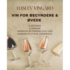 Vin for begyndere ( Og vede ) Vinter 2026 - Hold 1