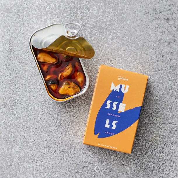 Friterede muslinger i escabeche