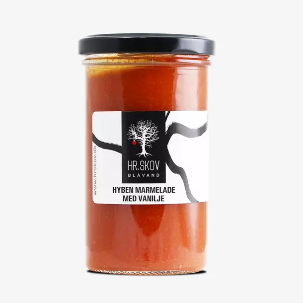 Hr. Skov Hyben marmelade med vanilje