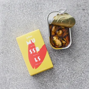 Muslinger i hvidlg- & chili olie