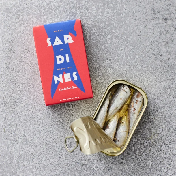 Sm spanske sardiner i olivenolie