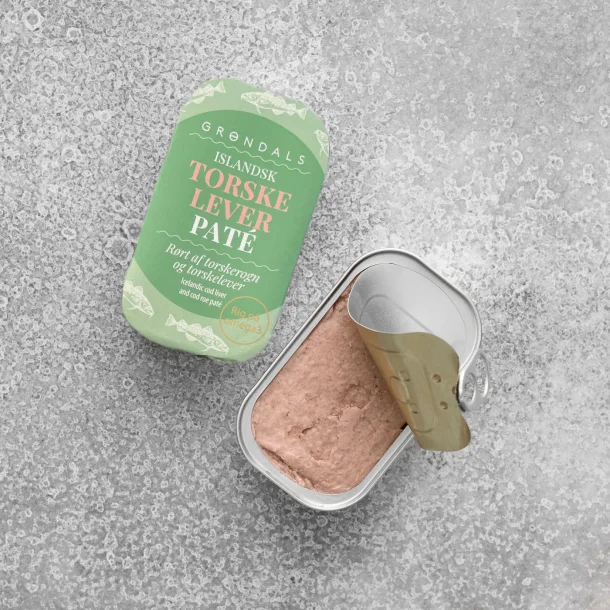 Torskeleverpat med 20% torskerogn