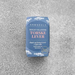 Rget islandsk torskelever